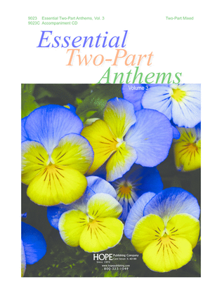 Book cover for Essential Two-Part Anthems, Vol. 3
