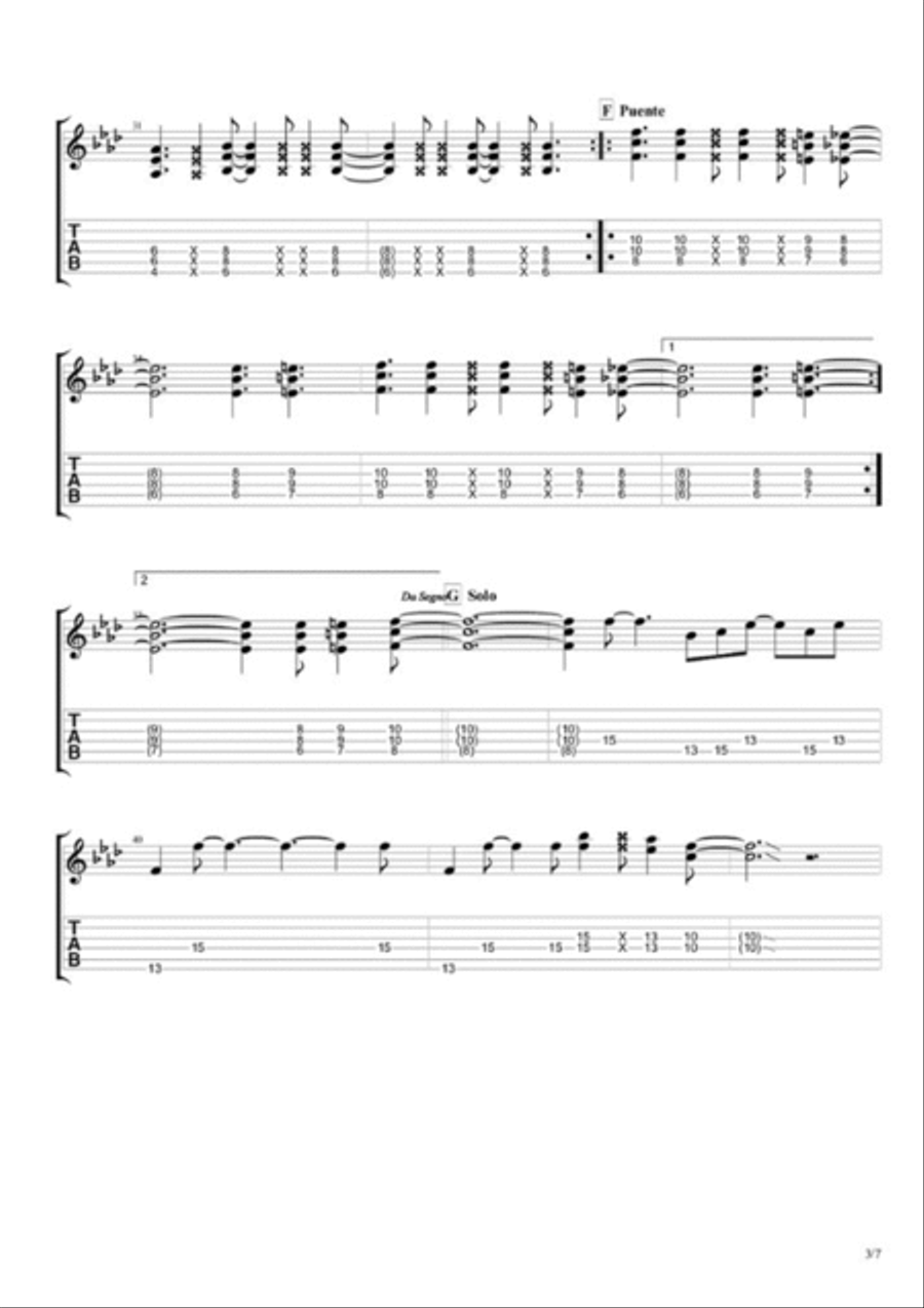 Rock This Joint Electric Guitar scores gallery preview page 4