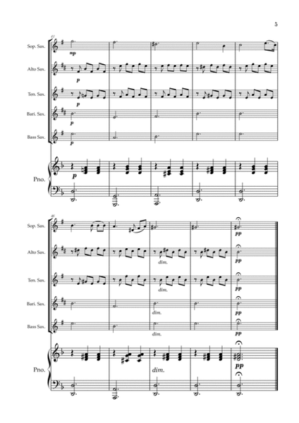 Serenade | Schubert | Saxophone Quintet | Piano image number null