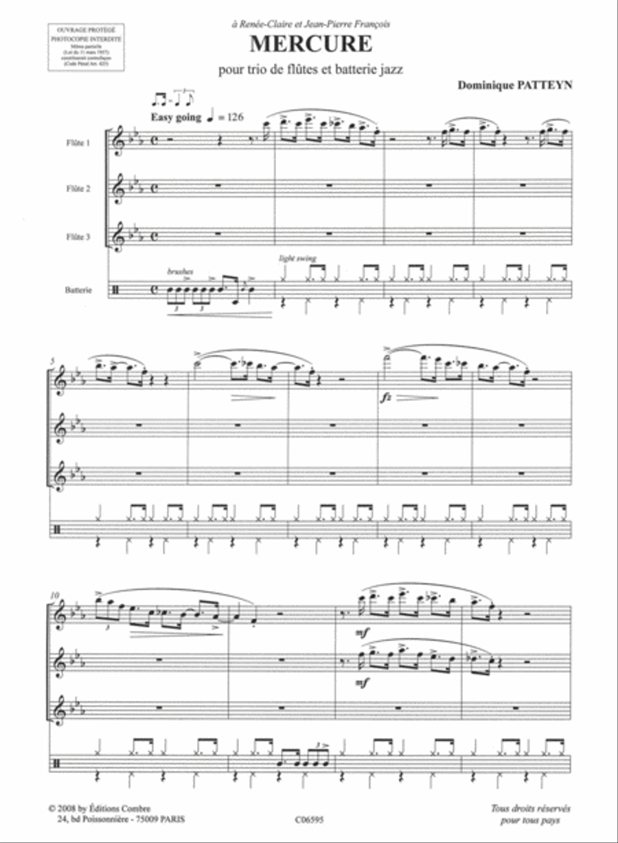 Mercure Flute Trio scores gallery preview page 2
