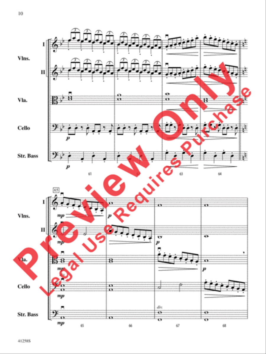 Boreas Boreas String Orchestra scores gallery preview page 11