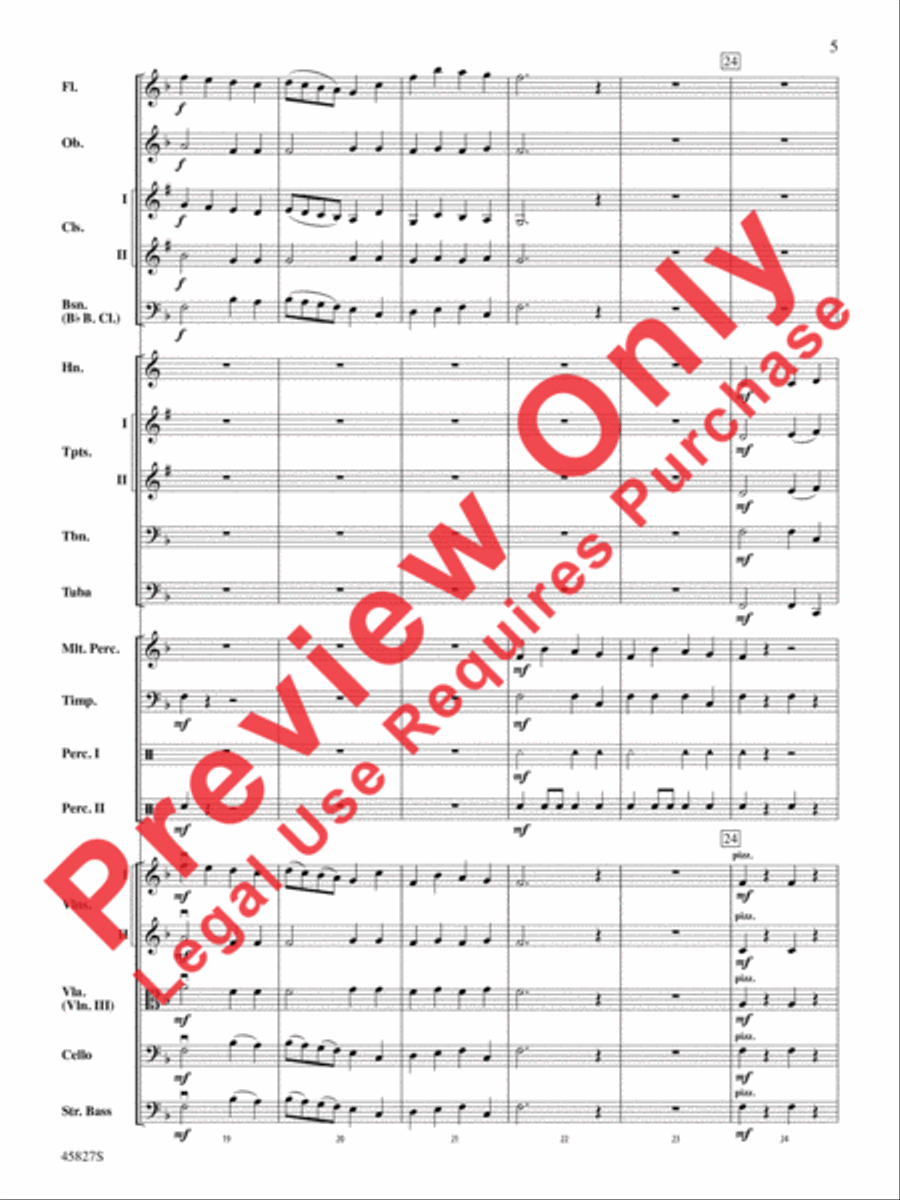 Chester Full Orchestra scores gallery preview page 5
