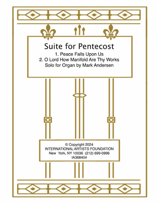 Suite for Pentecost for organ by Mark Andersen