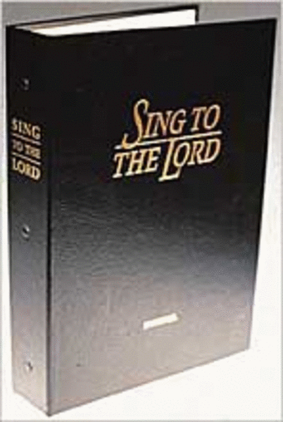Sing To The Lord, Accompanist and Pulpit Edition - Hymnal - HYM