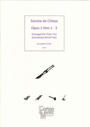 Book cover for Sonata da Chiesa, Op 1 nos 1-3