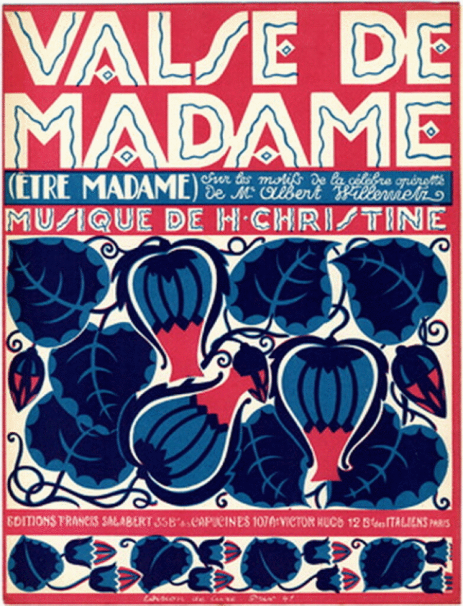 Etre Madame Valse De La Comedie-Operette Madame