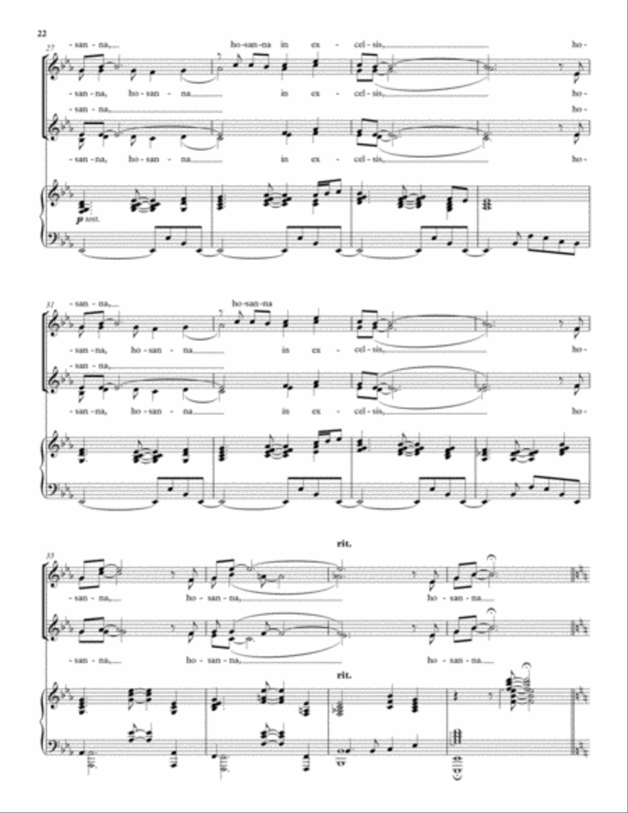 Nidaros Jazz Mass SSAA scores gallery preview page 10