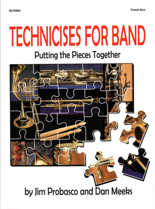 Book cover for Technicises For Band French Horn