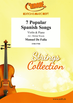 Book cover for 7 Popular Spanish Songs