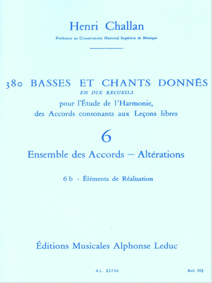 380 Figured Bass Exercises (6) Collection / Songbook scores gallery preview page 1