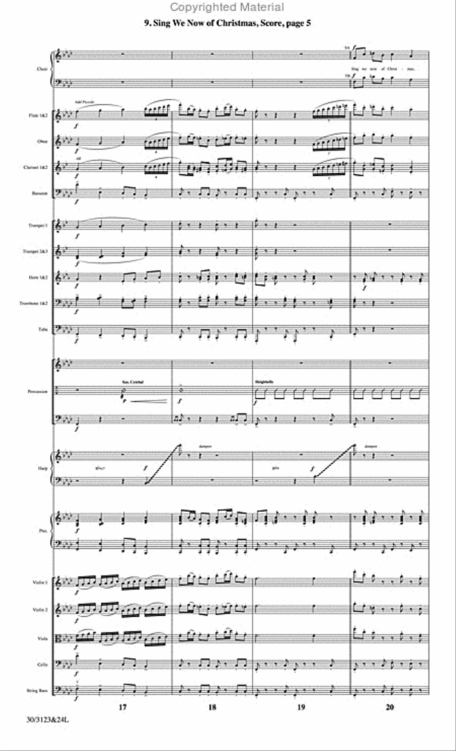 The Christmas Story - Set of Parts Choir scores gallery preview page 84