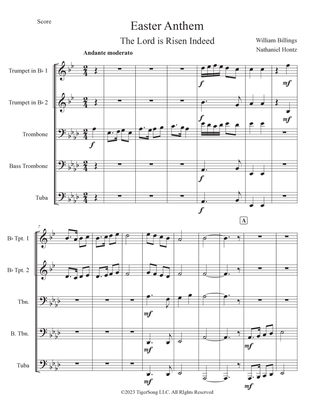 Easter Anthem (for Brass Quartet)