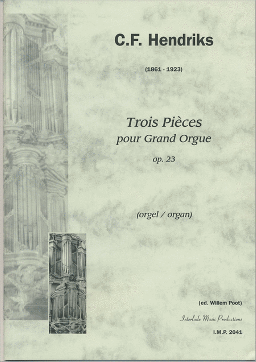 3 Pieces Op.23 Organ scores gallery preview page 1