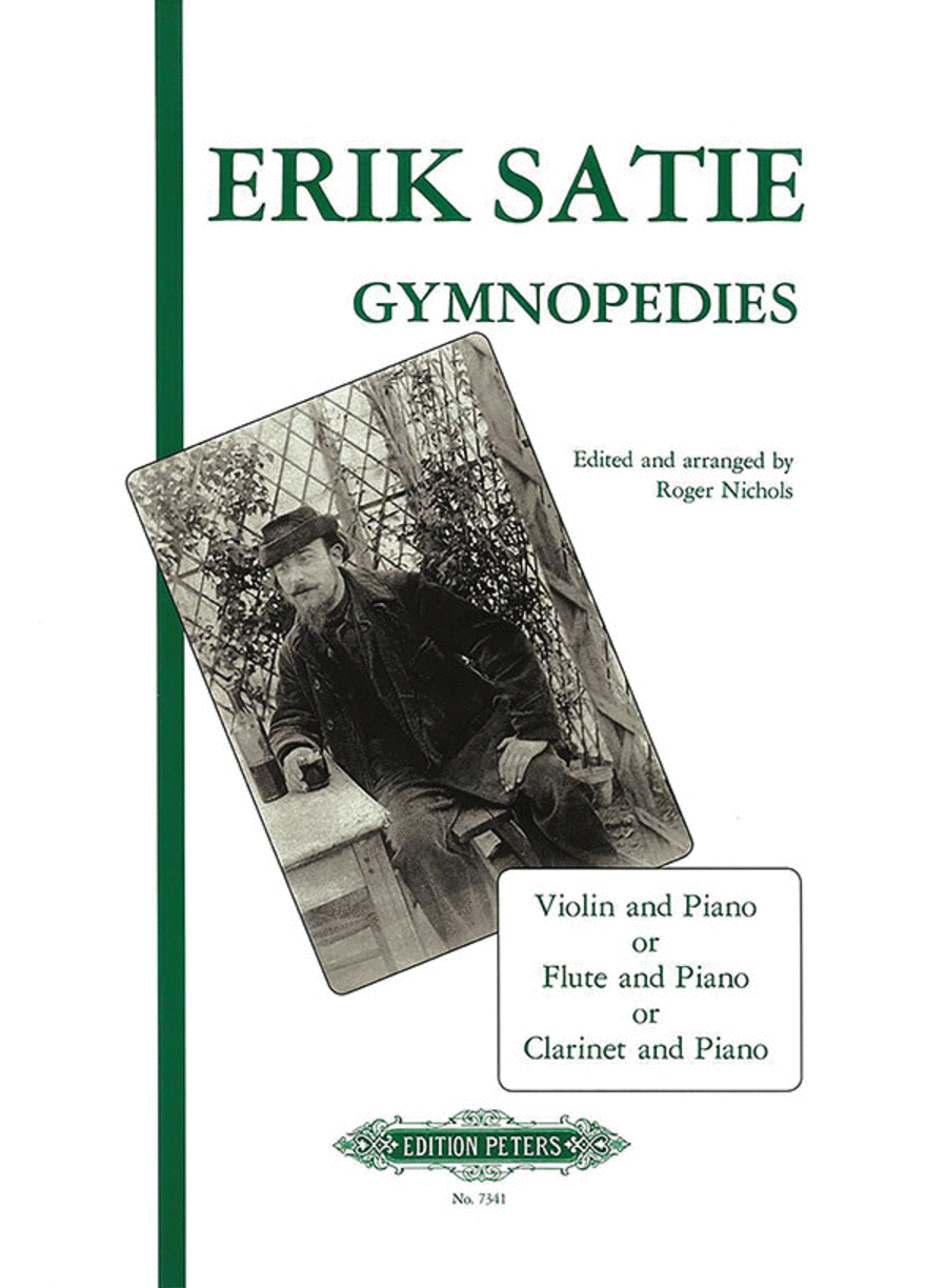 Gymnopédies (Arranged for Violin/Flute/Clarinet and Piano) Clarinet scores gallery preview page 1