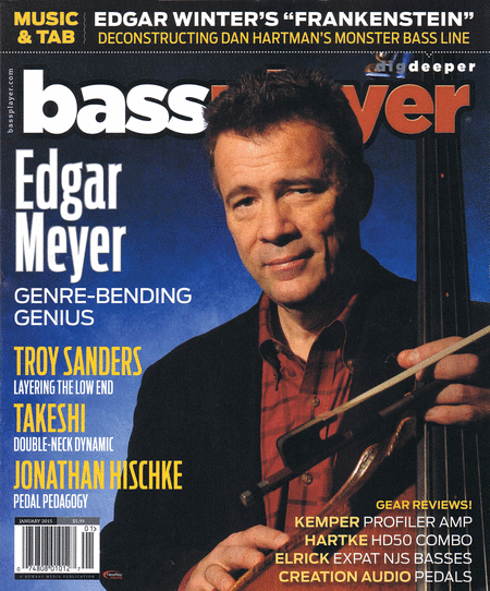 Bass Player Magazine January 2015