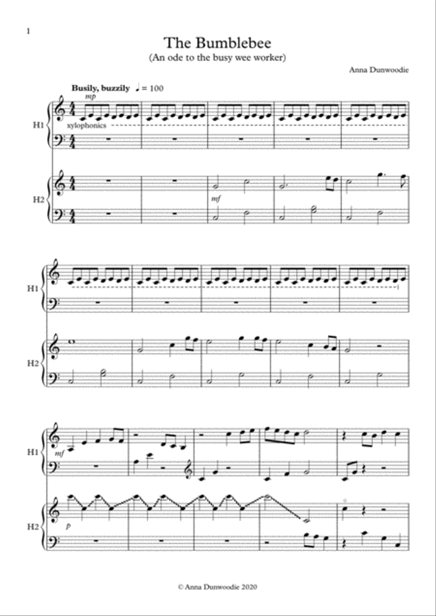 Ten Duets for Lever Harp Celtic Harp scores gallery preview page 4