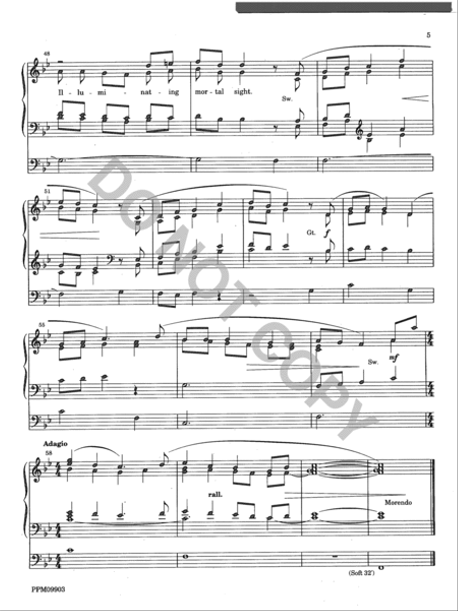 Compline Compline Organ scores gallery preview page 6