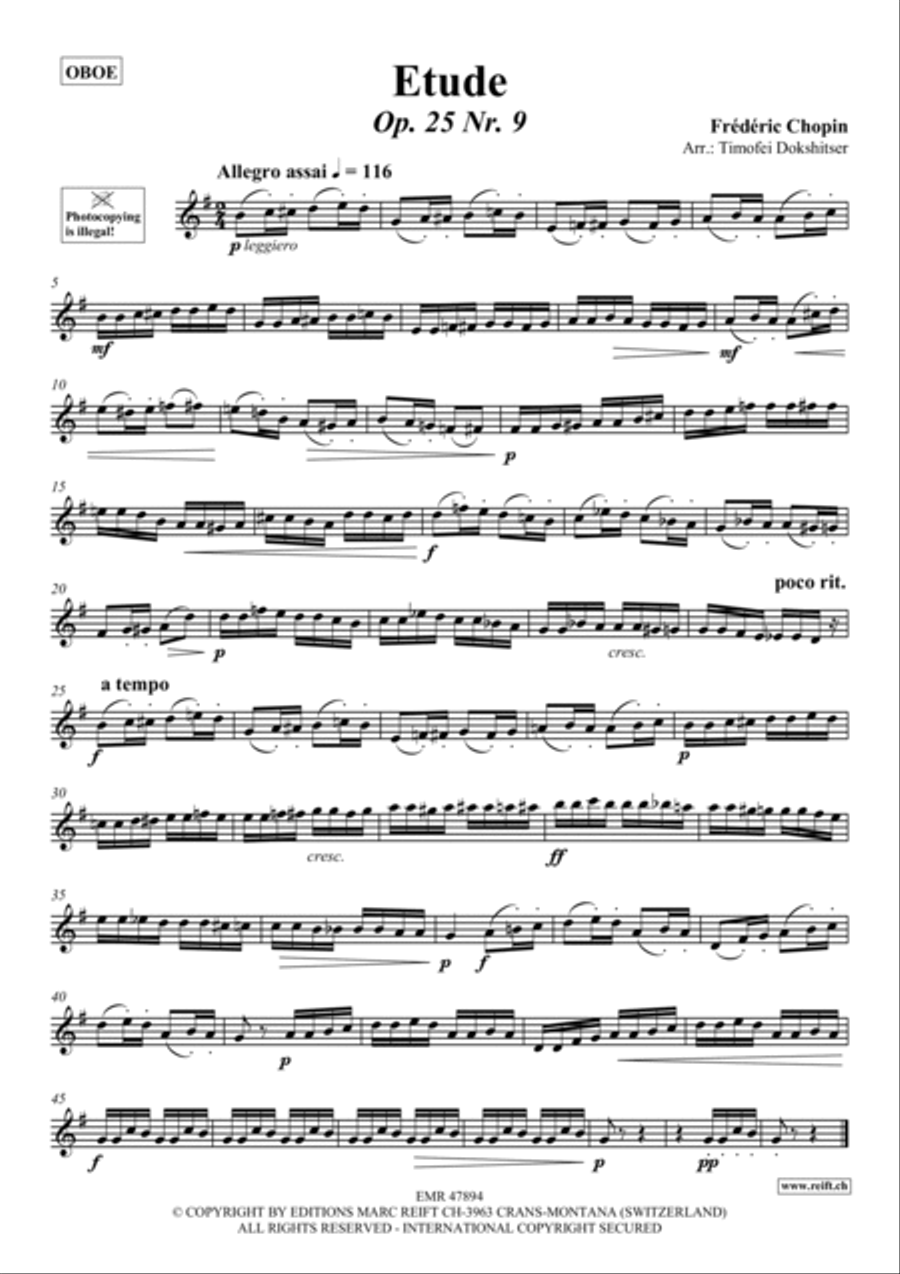Etude Piano Accompaniment scores gallery preview page 2