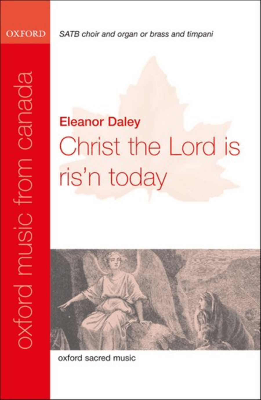 Christ the Lord is ris'n today 4-Part scores gallery preview page 1