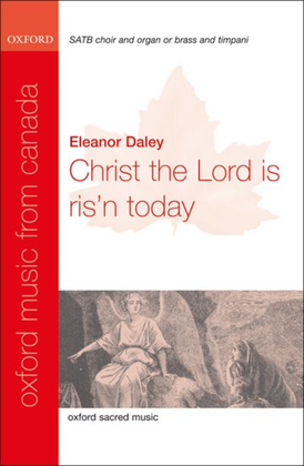 Book cover for Christ the Lord is ris'n today