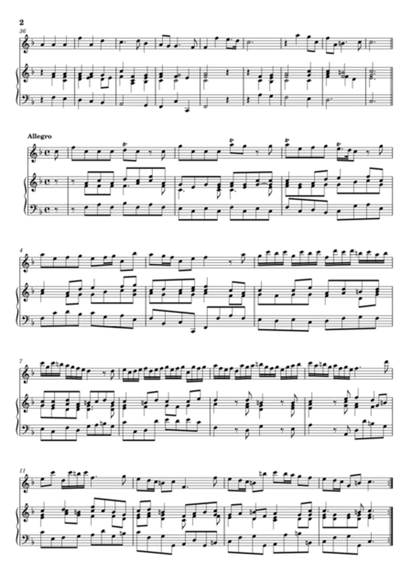 Handel Flute Sonata in F Op 1 No 11 HWM 369