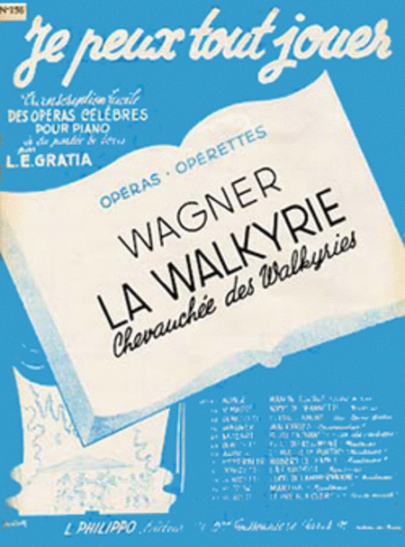 La Walkyrie - Chevauchee des Walkyries (JPTJ156)