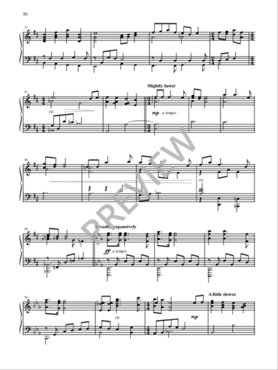 Seasons of Grace - Volume 3 Piano Solo scores gallery preview page 51