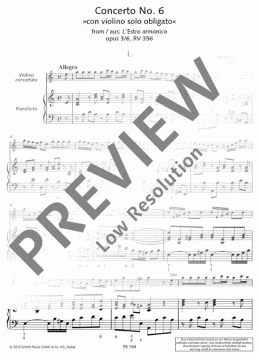 Concerto No. 6 