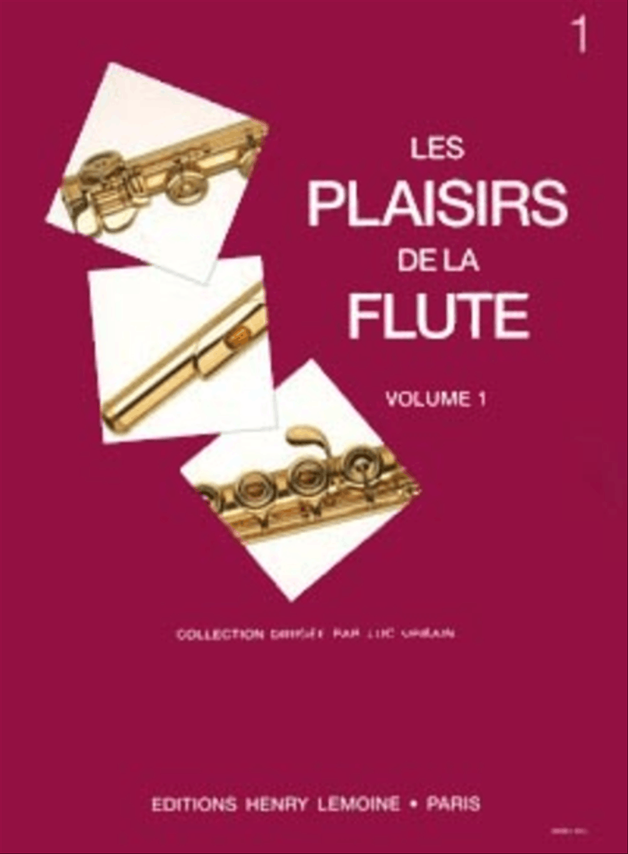 Les Plaisirs de la flute - Volume 1 Flute Solo scores gallery preview page 1