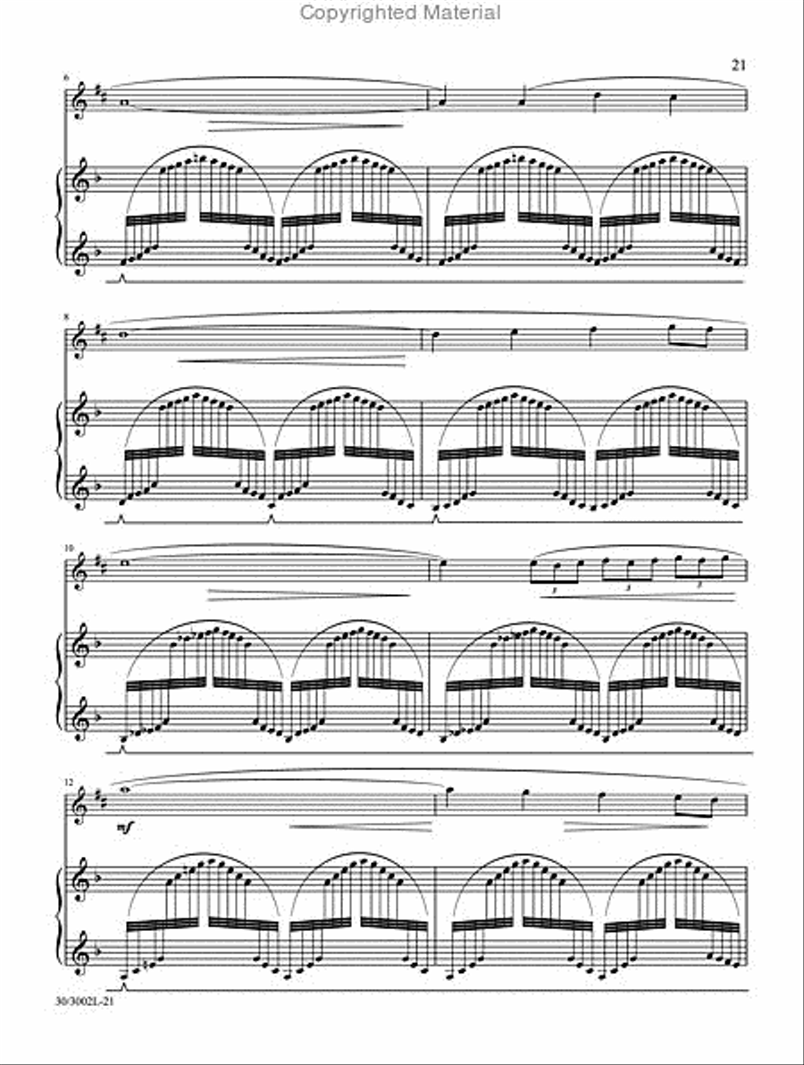 Alto Saxophone Solos for Worship, Vol. 2 Alto Saxophone scores gallery preview page 5