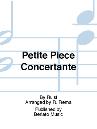 Book cover for Petite Piece Concertante