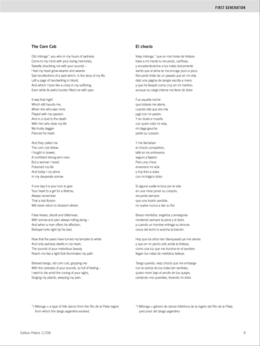Tango canción Tango canción Piano Accompaniment scores gallery preview page 3