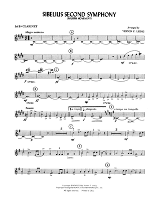 Sibelius's 2nd Symphony, 4th Movement: 1st B-flat Clarinet