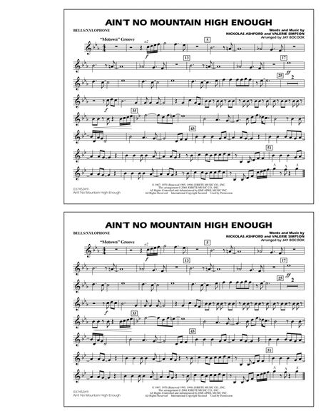 Ain't No Mountain High Enough - Bells/Xylophone