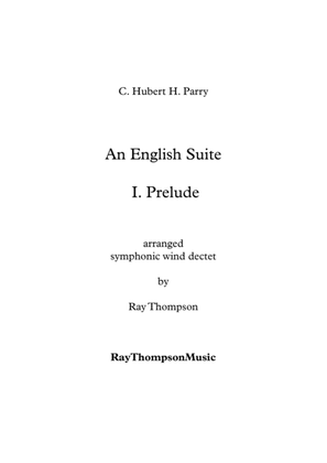 Book cover for Parry: An English Suite I. Prelude - symphonic wind