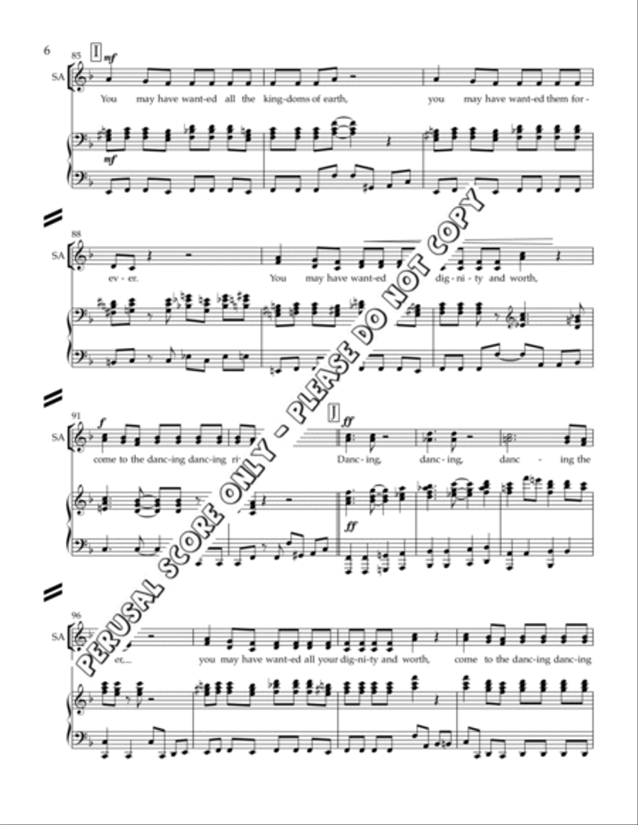 Dancing Dancing River Ssa SSA scores gallery preview page 7