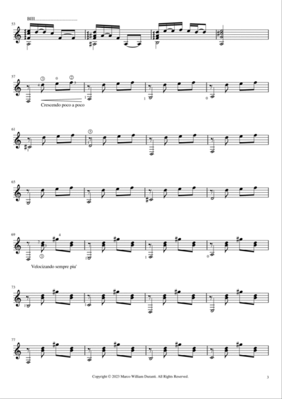 Tango Tango Acoustic Guitar scores gallery preview page 3