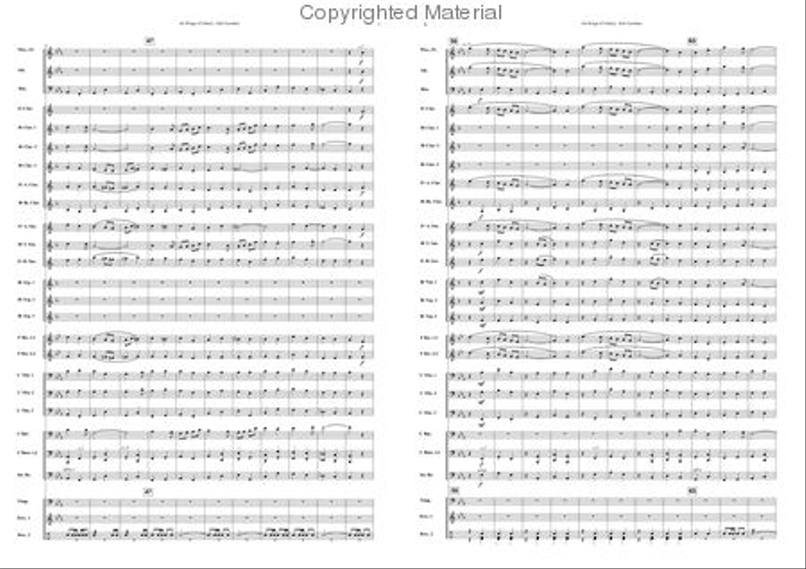 On Wings of Liberty On Wings of Liberty Concert Band scores gallery preview page 4