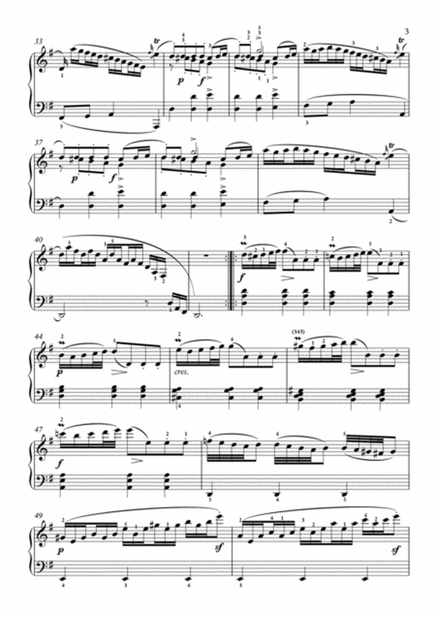 Scarlatti-Sonata in G-Major L.184 K.454(piano) image number null