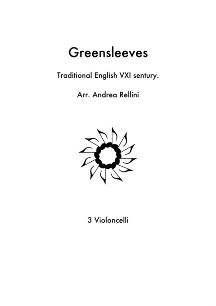 Greensleeves (Cello Trio)