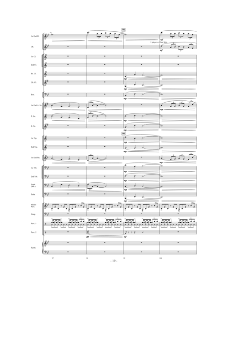 Earhart Earhart Concert Band scores gallery preview page 18