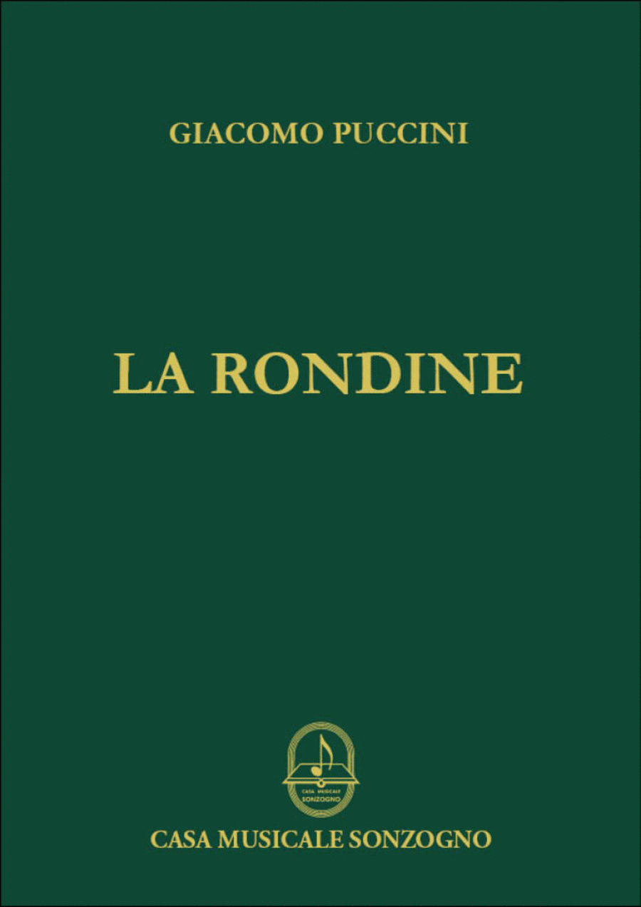 Rondine Opera Completa Voice Solo scores gallery preview page 1