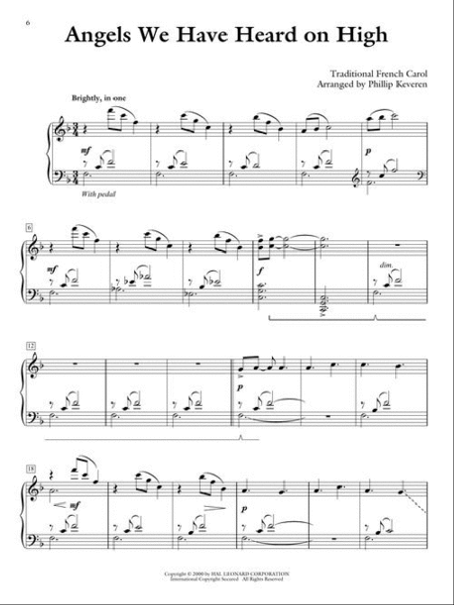 The Essential Christmas Carol Anthology Piano Solo scores gallery preview page 5