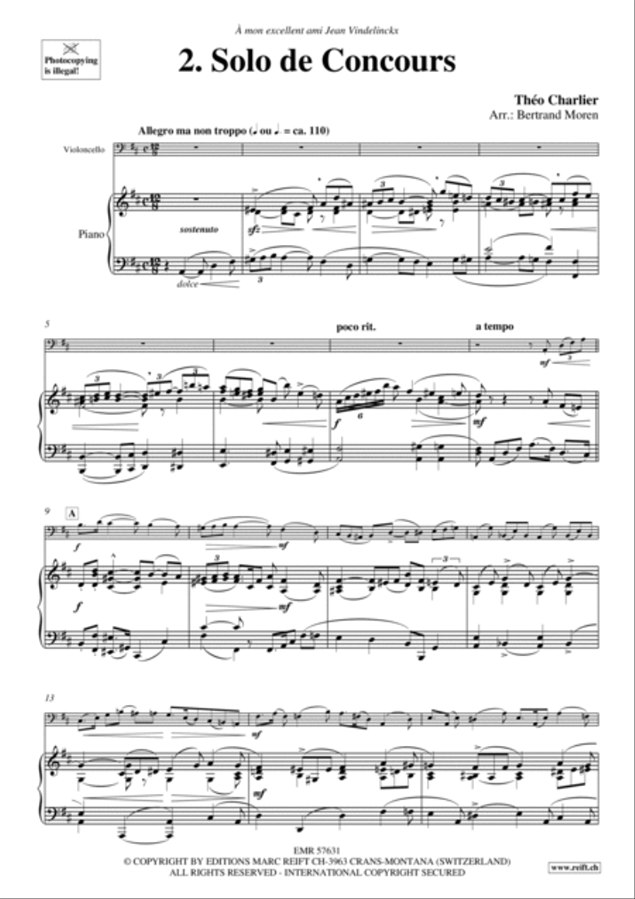 2. Solo de Concours Piano Accompaniment scores gallery preview page 4