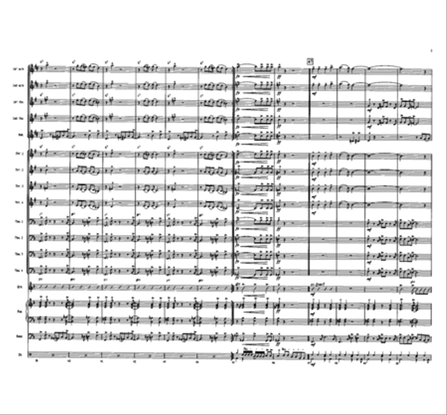 Angels We Have Heard On High Jazz Ensemble scores gallery preview page 5