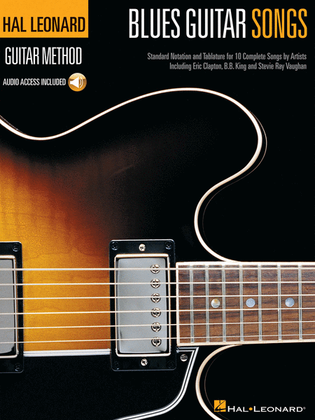 Book cover for Blues Guitar Songs