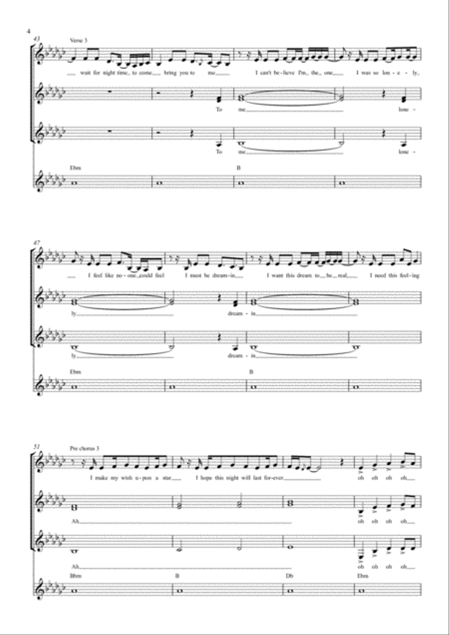 Ain't Nobody Ain't Nobody SSA scores gallery preview page 4