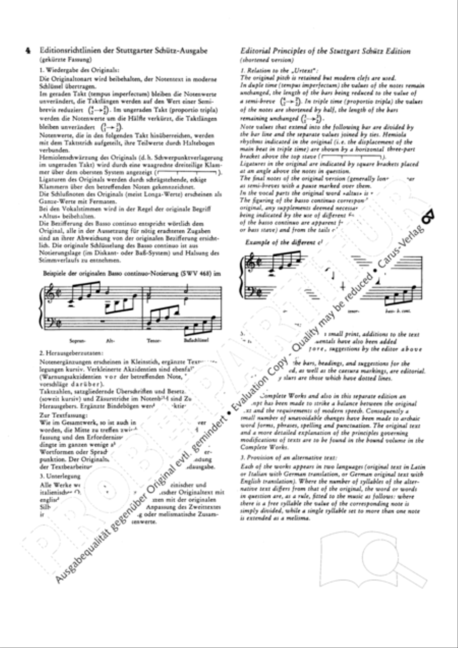 So greatly God esteemed the world (Also hat Gott die Welt geliebt) SATTB scores gallery preview page 5