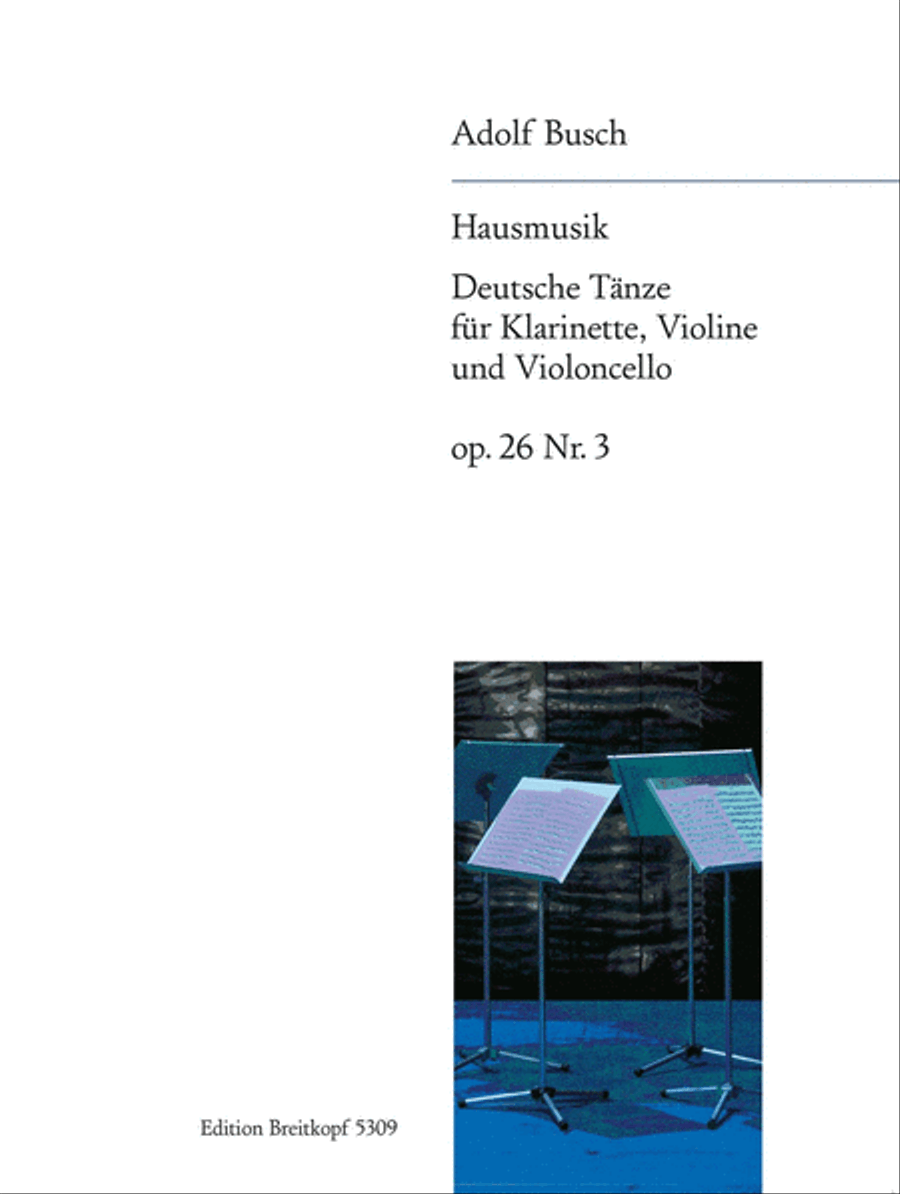 House Music Op. 26 Score scores gallery preview page 1