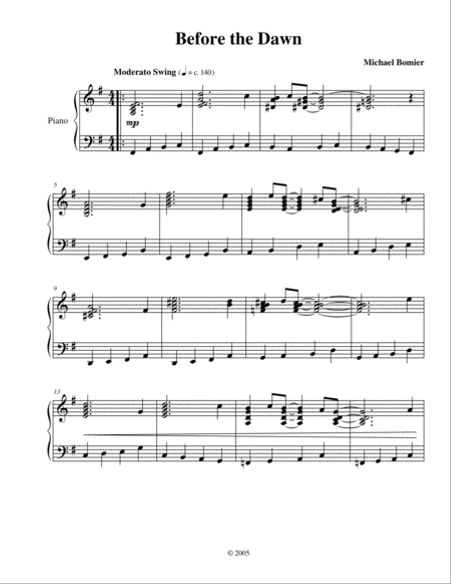 Modern Solos for the Piano, Jazz, Rock, Latin, Smooth Jazz, and Blues Music Piano Solo scores gallery preview page 3
